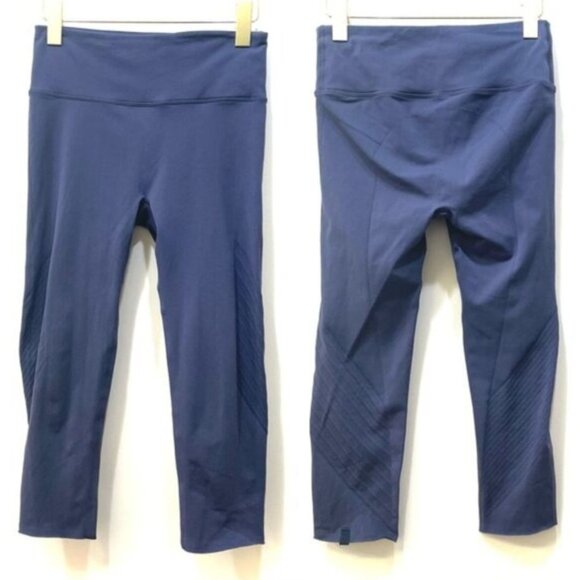 Lululemon - Enlighten Tights Leggings Crop W6F10S | Cadet Blue Indigo: Small 2-4 - Picture 10 of 15